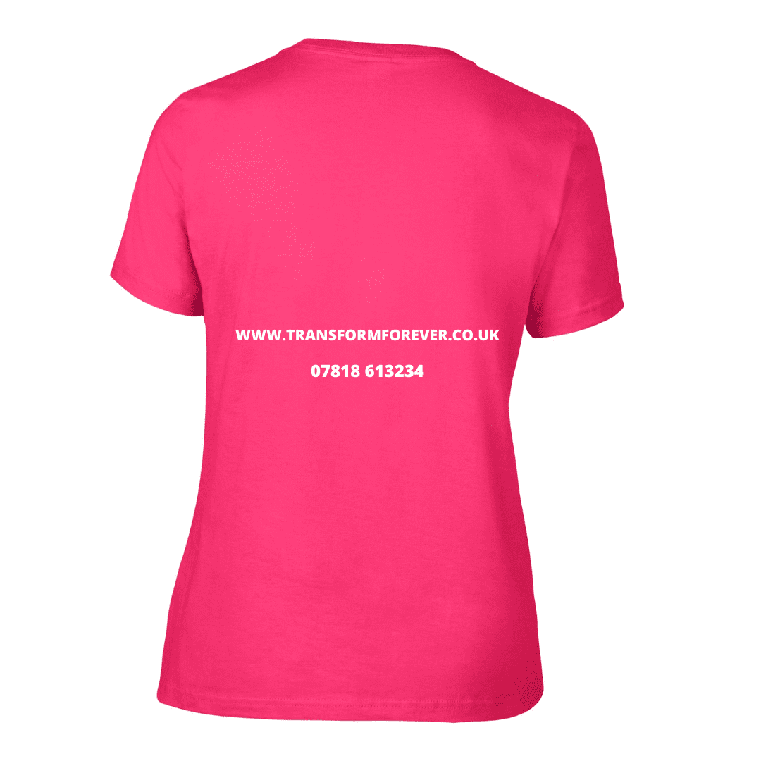 Cool Plus T-shirt Ladies Back - Pink