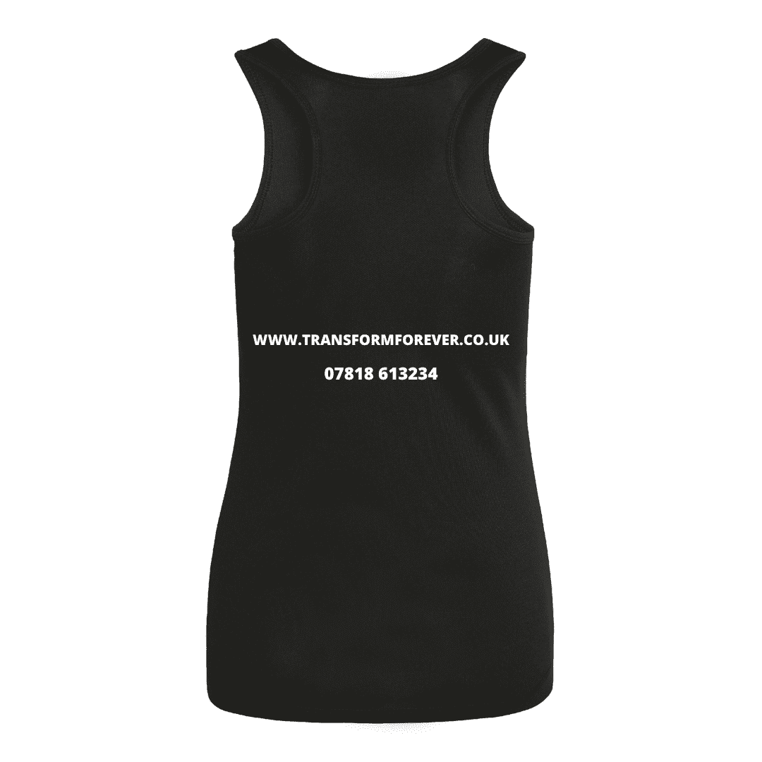 Cool Plus Vest Ladies Back - Black