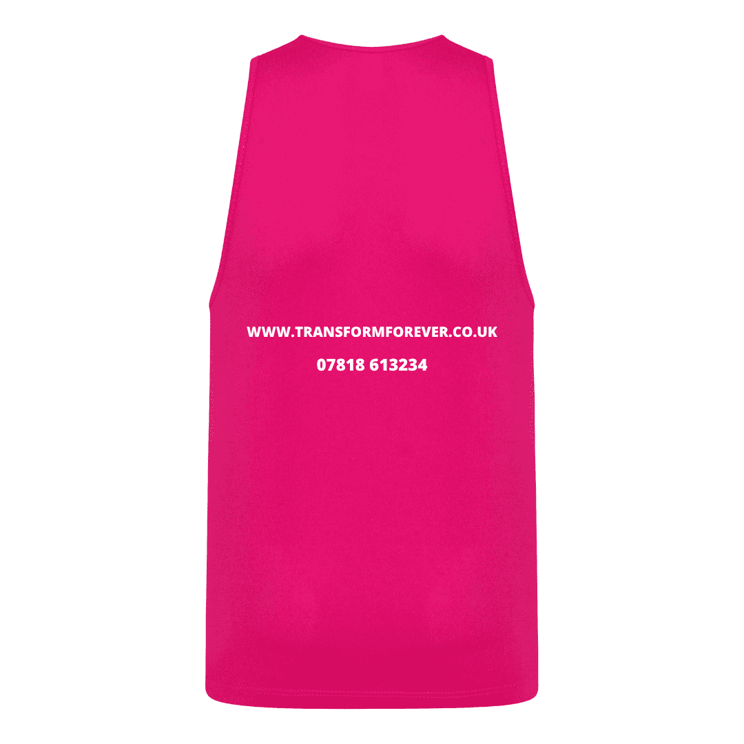 Cool Plus Vest Men Back - Pink