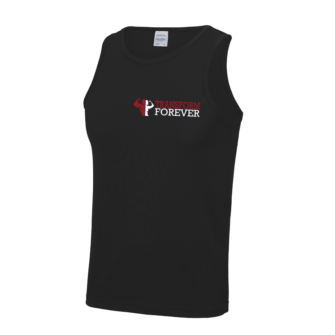 Cool Plus Vest Men Front - Black