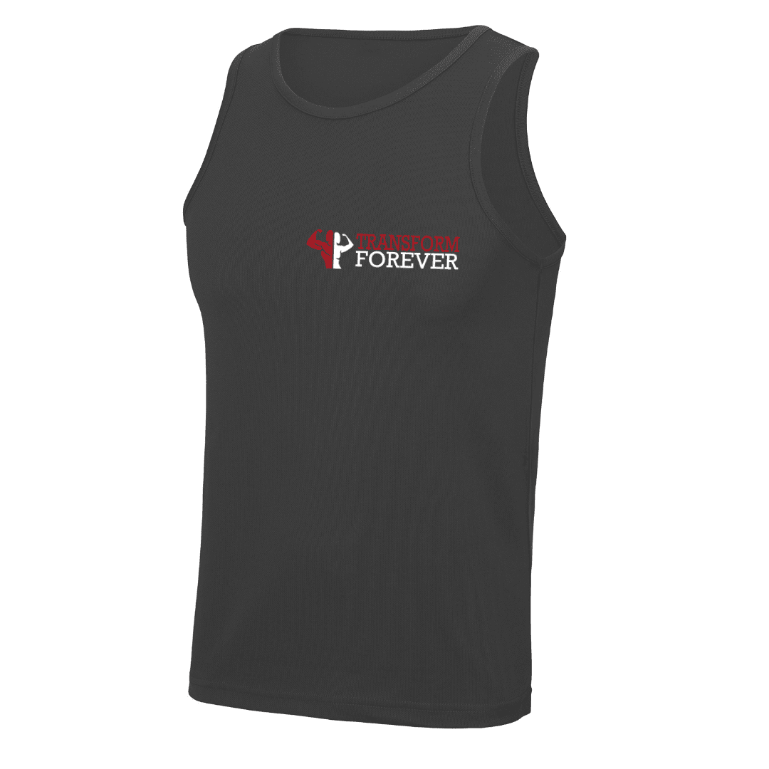 Cool Plus Vest Men Front - Grey