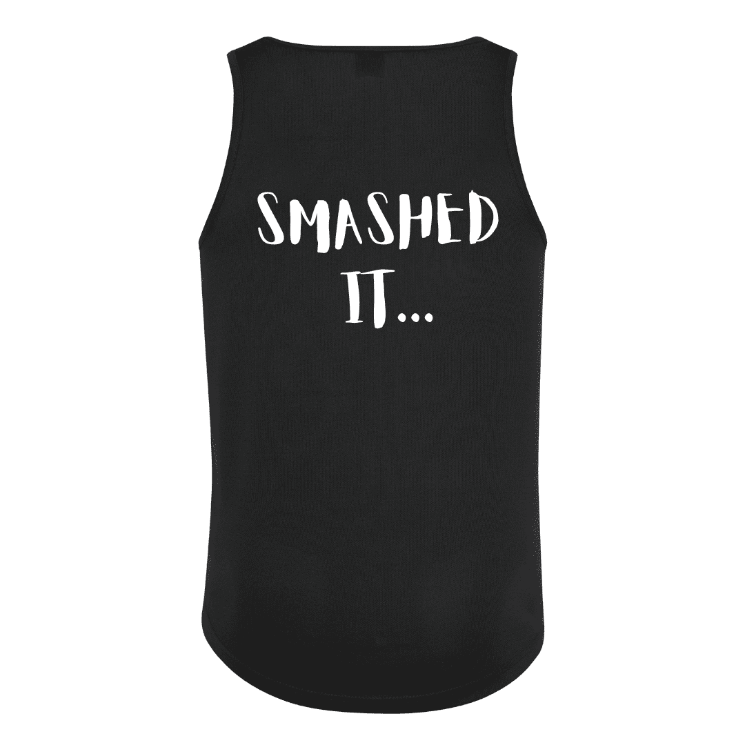 Cool plus vest men Smashed it Black