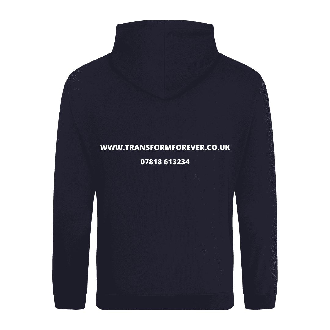 Hoodie Back - Navy blue