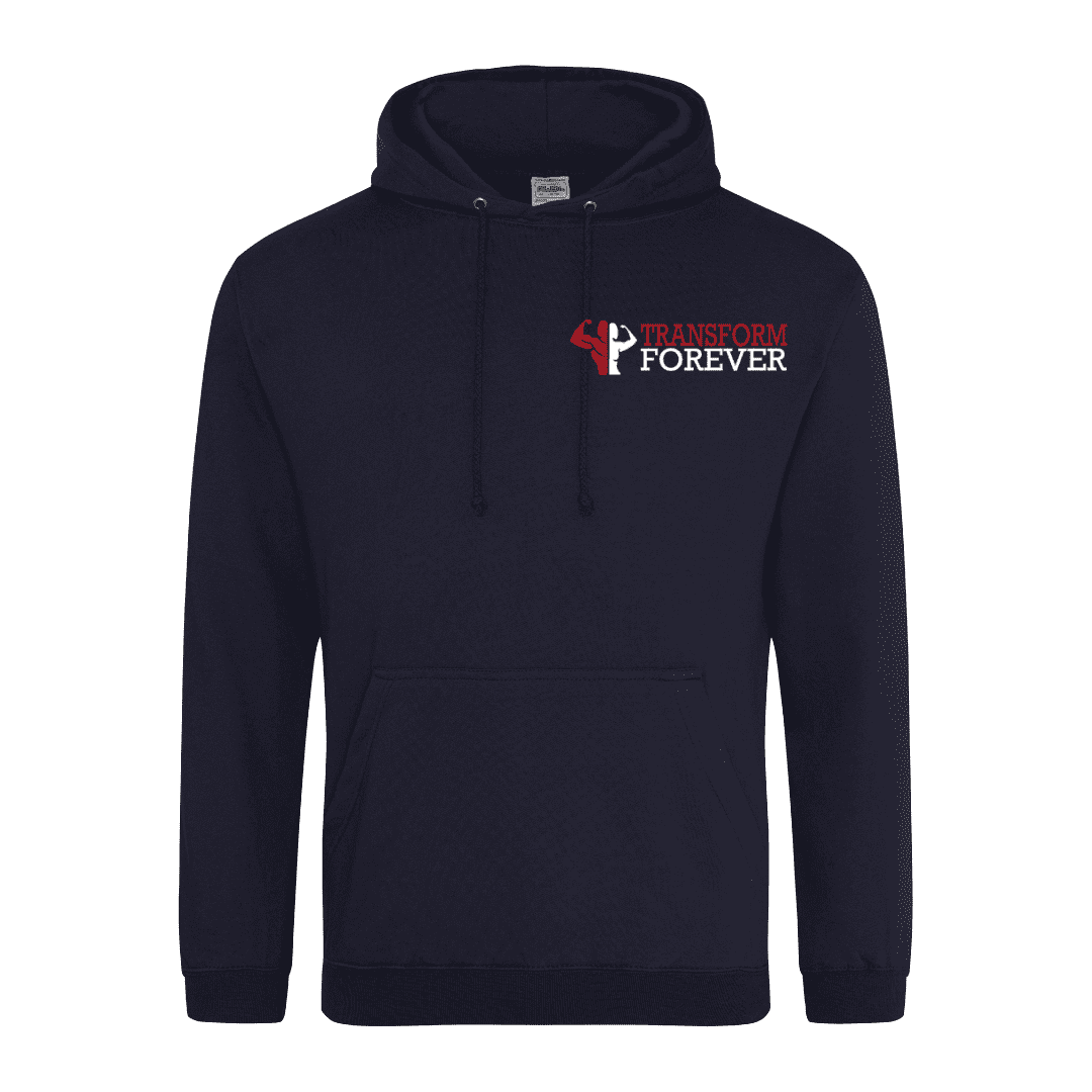 Hoodie Front - Navy blue