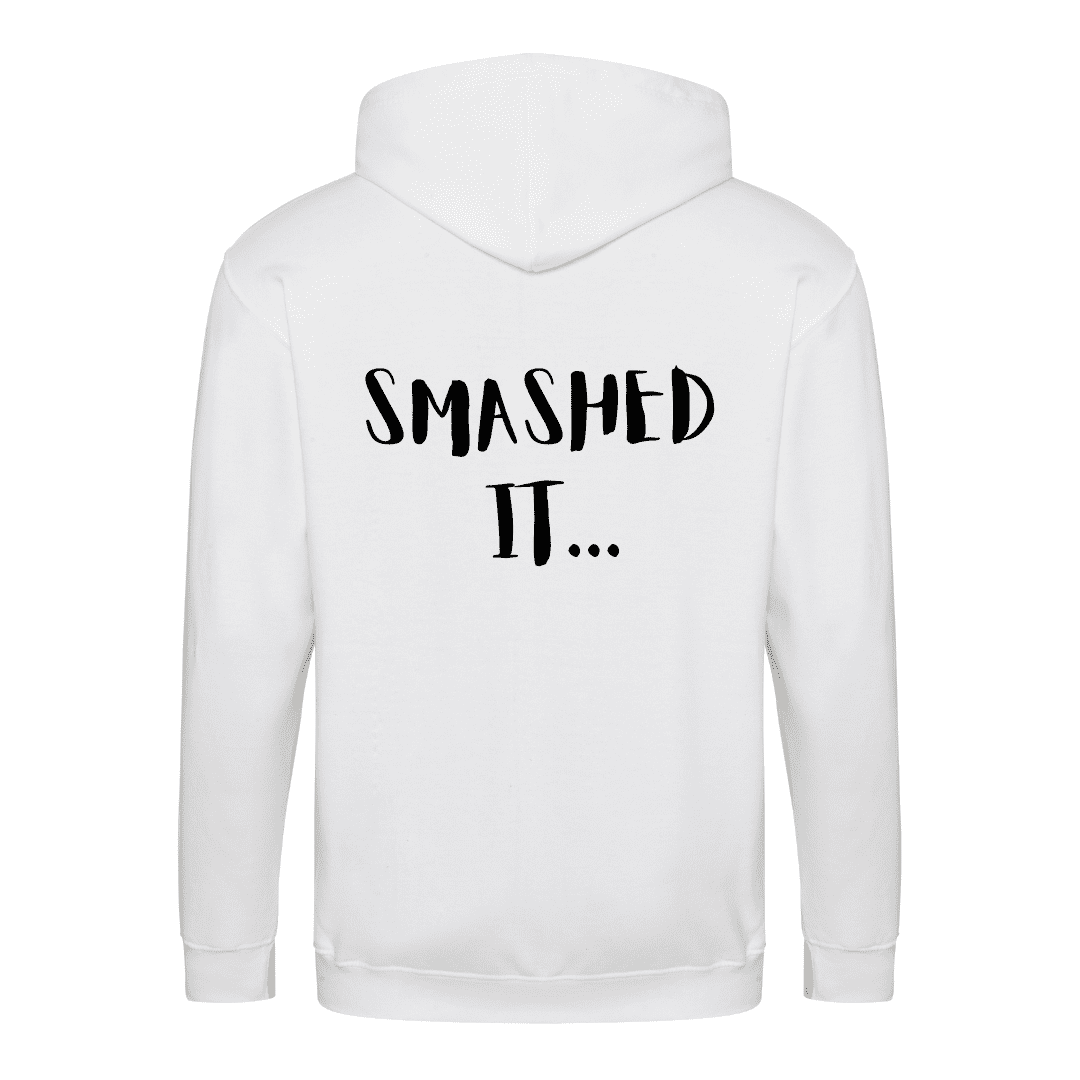 Zip hoodie Smashed it (3)