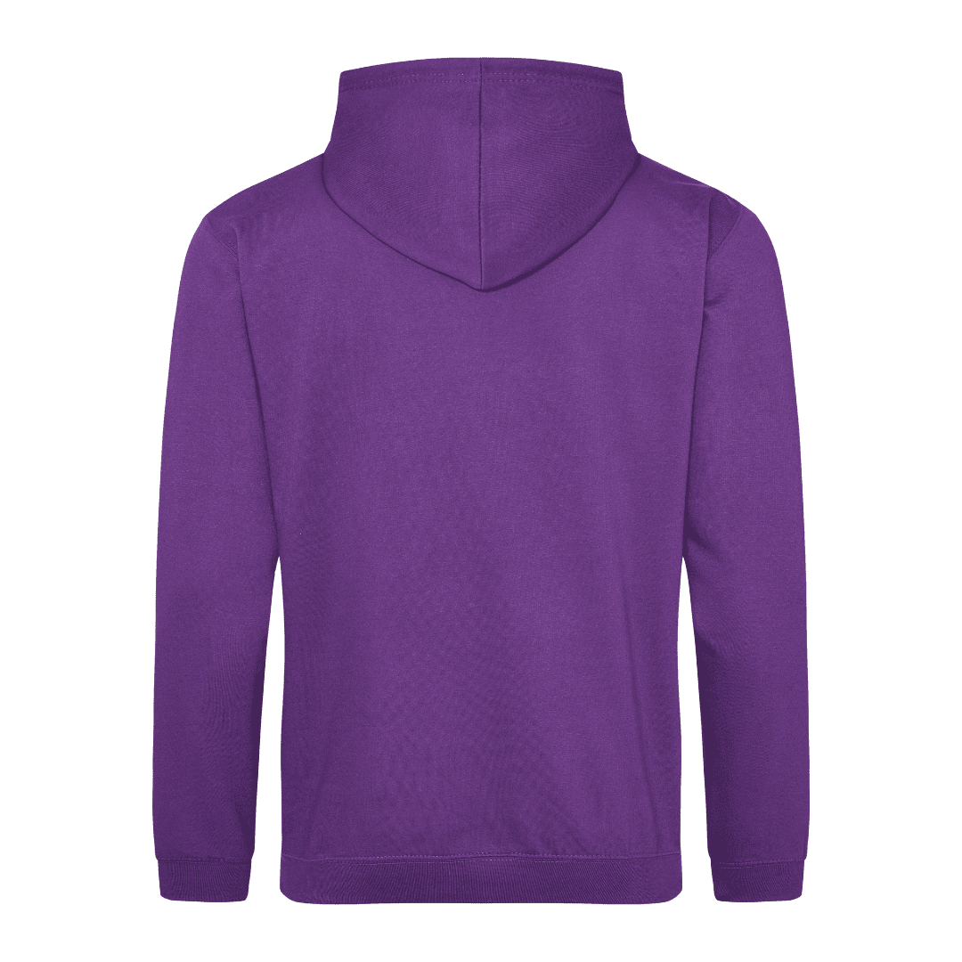 Hoodie Back Purple