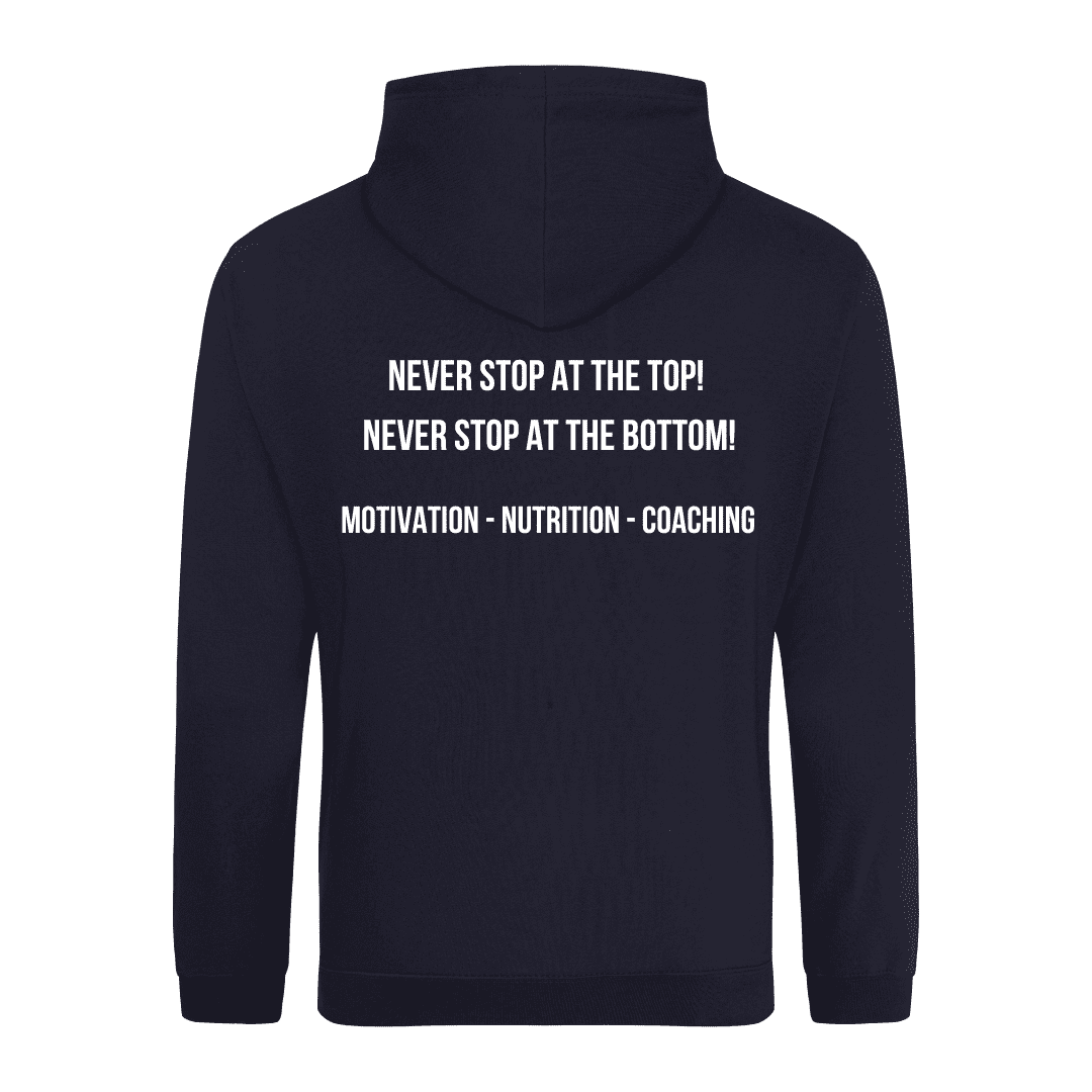 Hoodie Dark Blue back