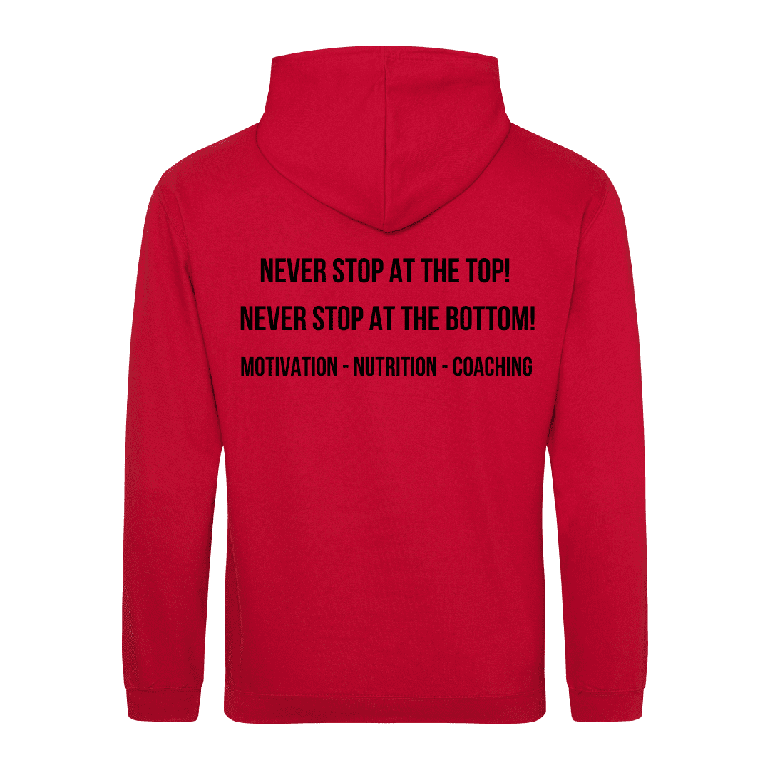 Hoodie Red back