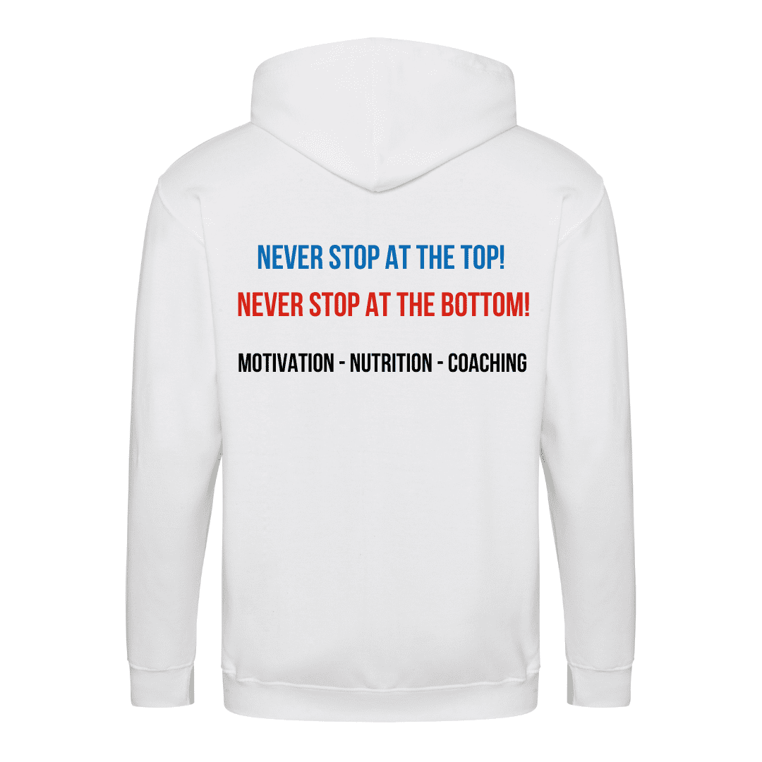 Hoodie White back
