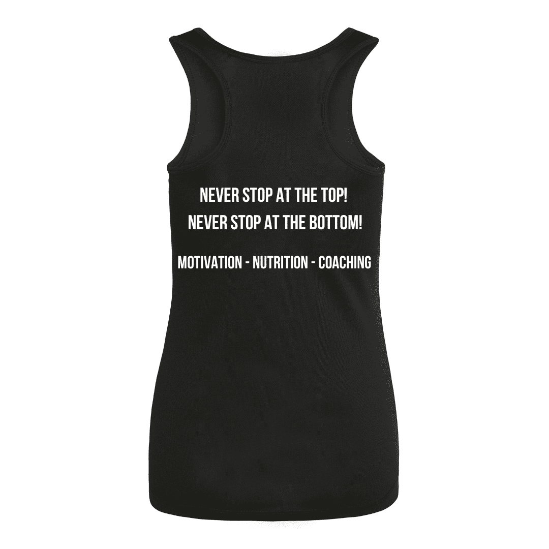Vest Ladies Black back
