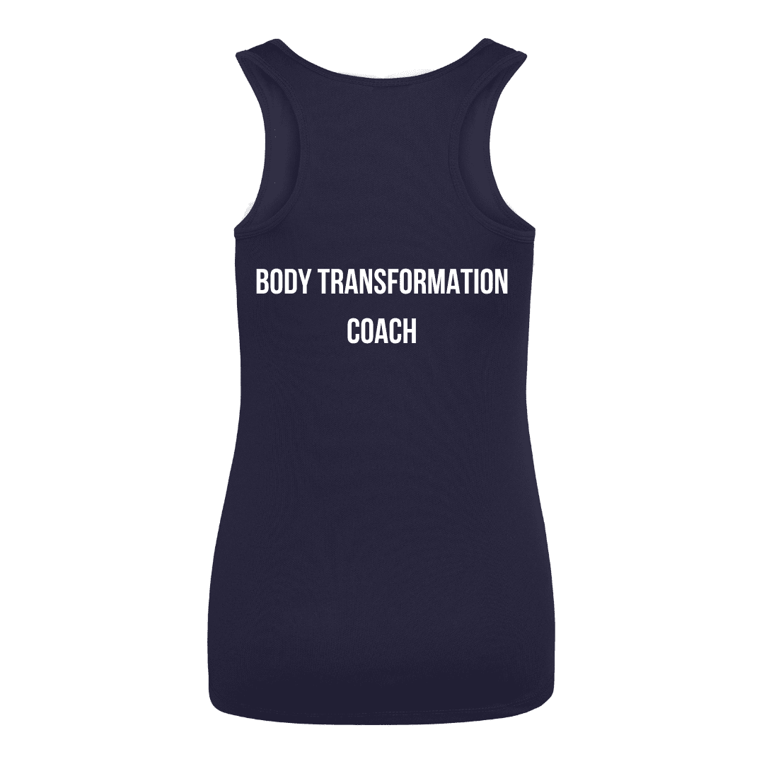 Vest Ladies Dark Blue back (2)