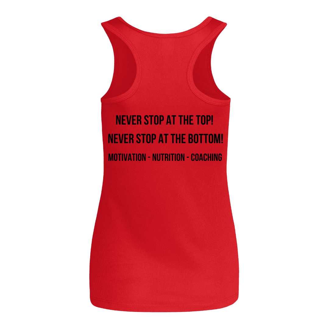 Vest Ladies Red back