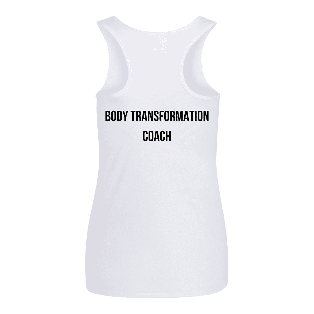 Vest Ladies White back (2)