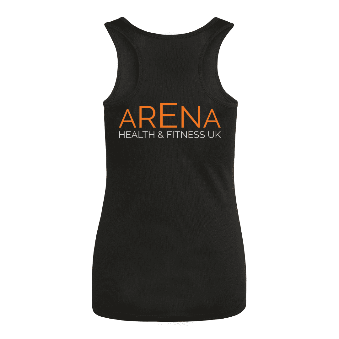 Ladies Vest Black (2)