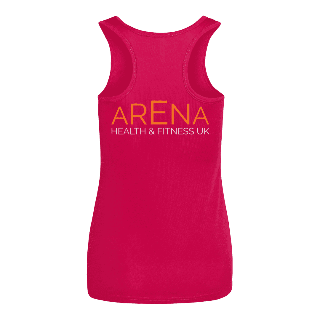 Ladies Vest Pink (2)