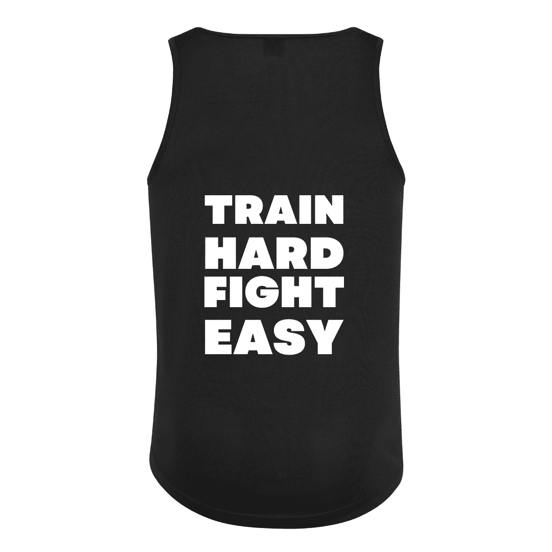 Vest Men Black Back