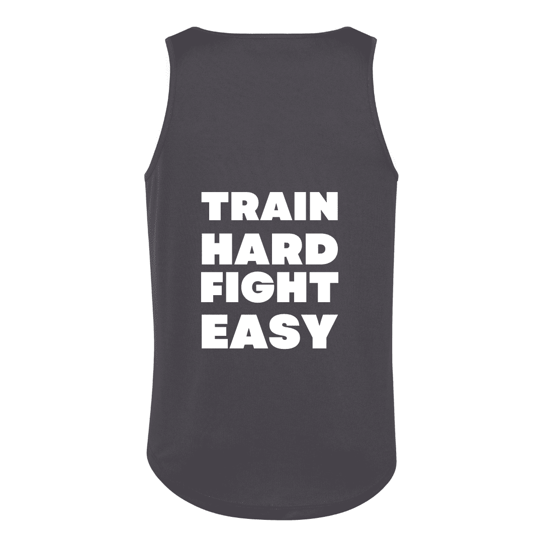 Vest Men Grey Back