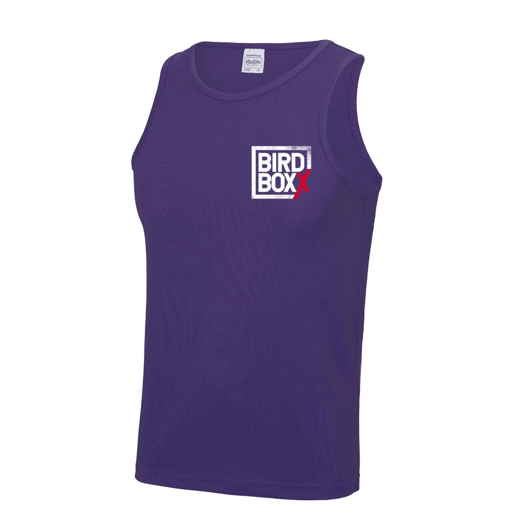 Vest Men Purple