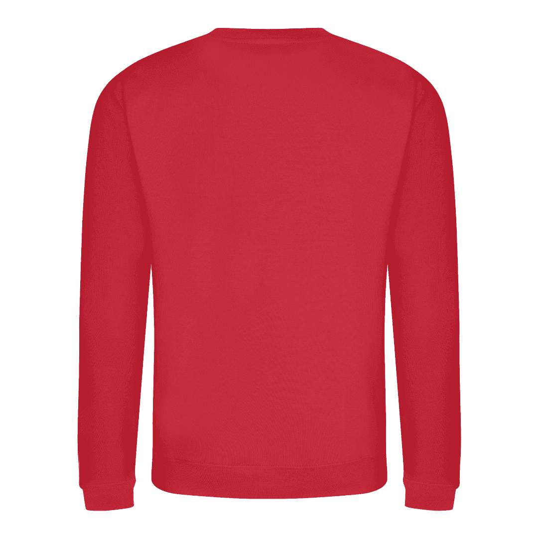 Red Sweat Shirt Back