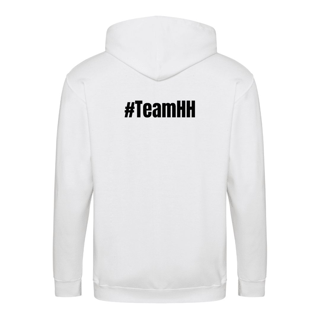 Hoodie White Back