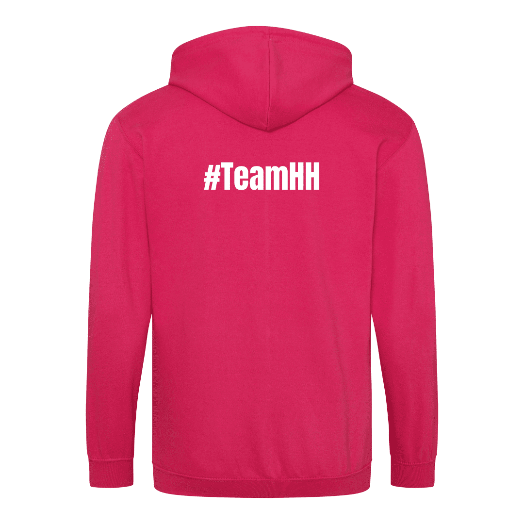 Hoodie pink Back