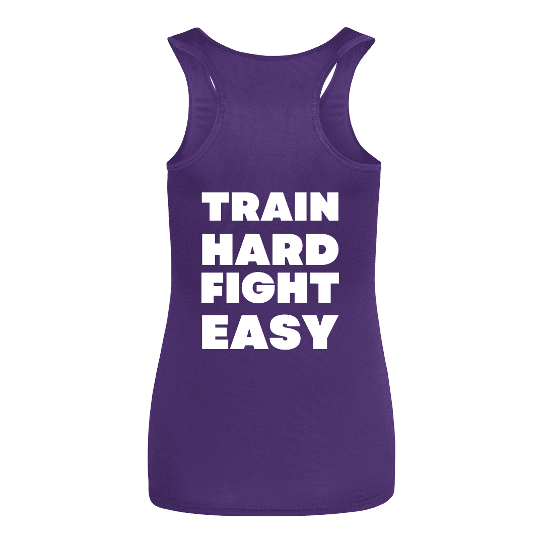 Vest Ladies Purple Back