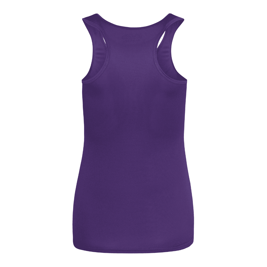 Vest Ladies Purple Plain