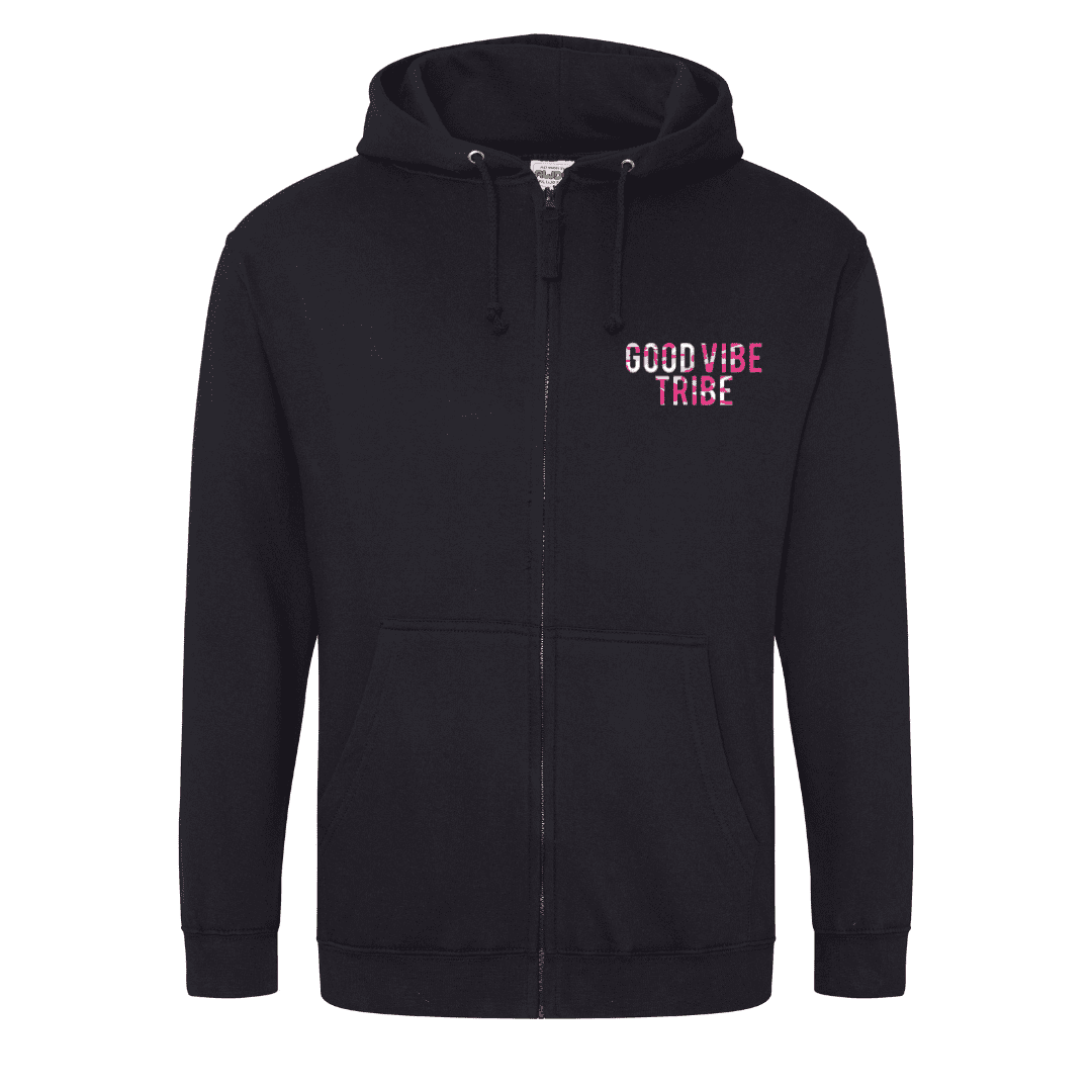 GVT Zip Hoodie Black