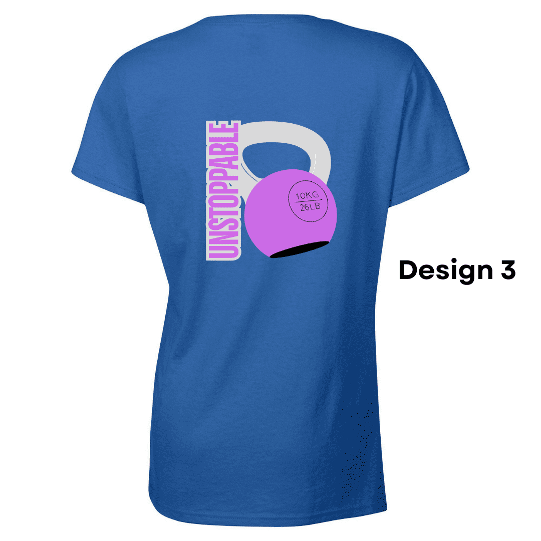 Cotton Blue Ladies 3 Unstoppable