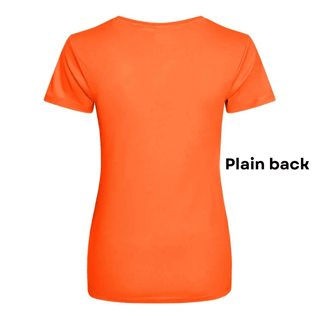 Cotton Orange Ladies Plain