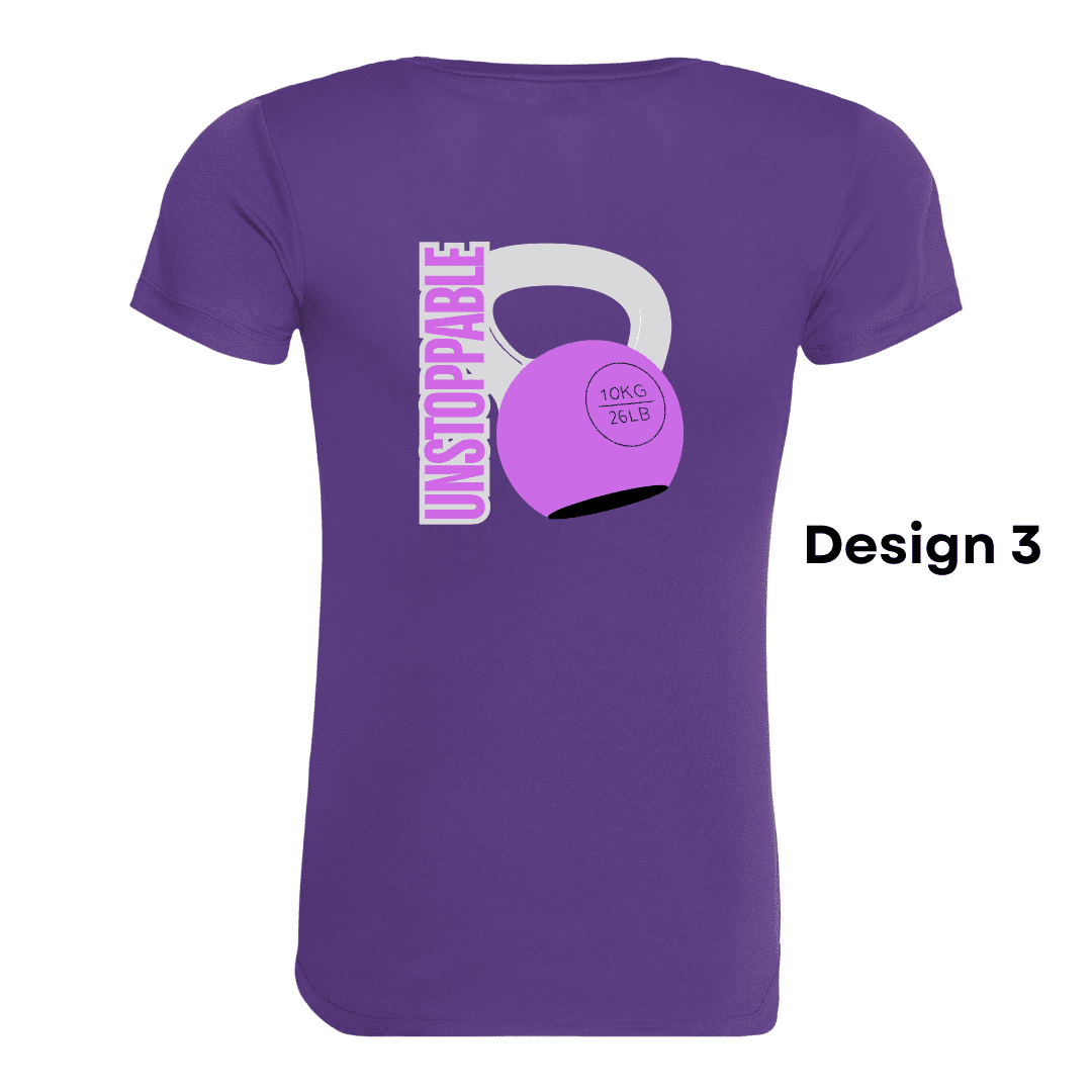 Cotton Purple Ladies 3 Unstoppable
