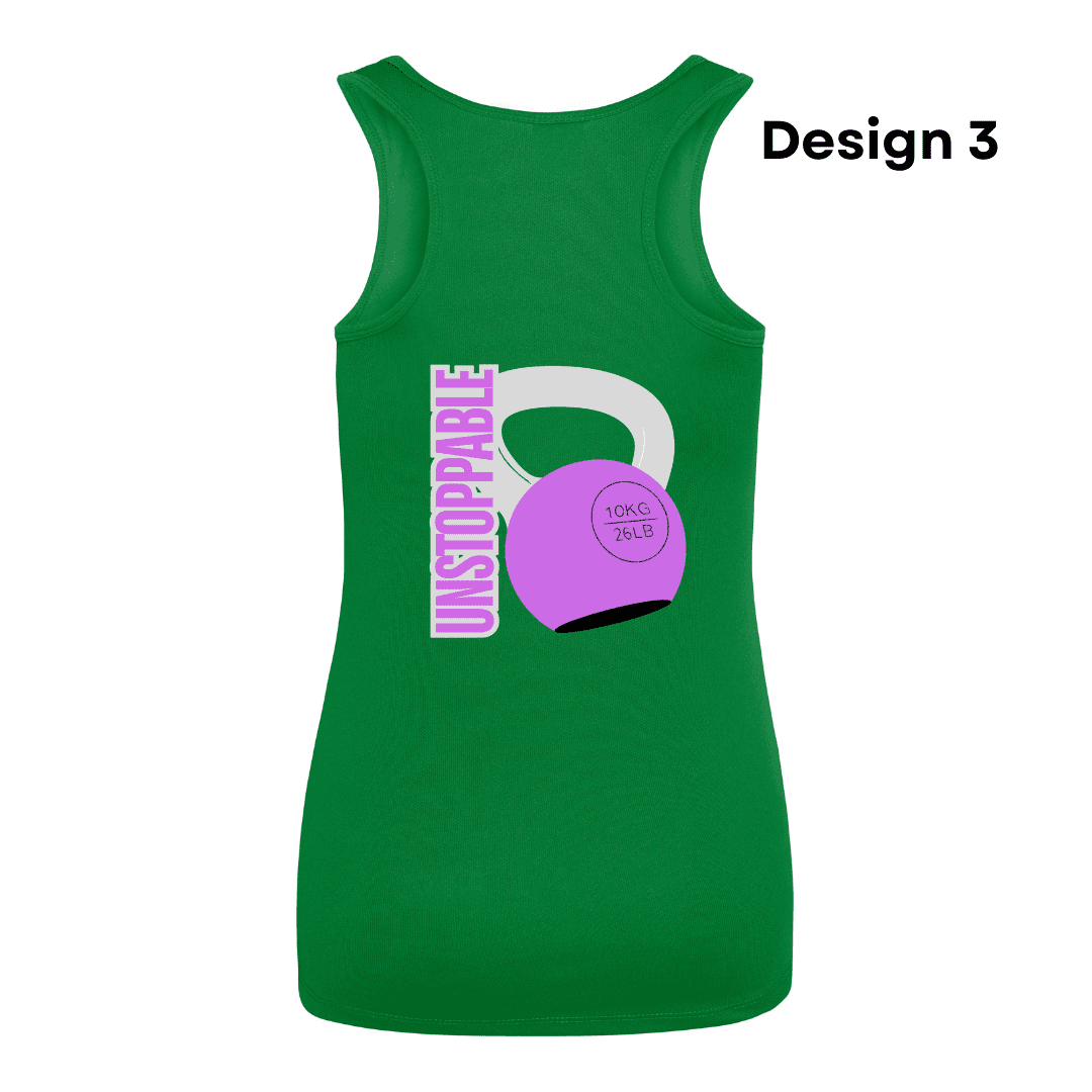Vest Green Design 3 Unstoppable