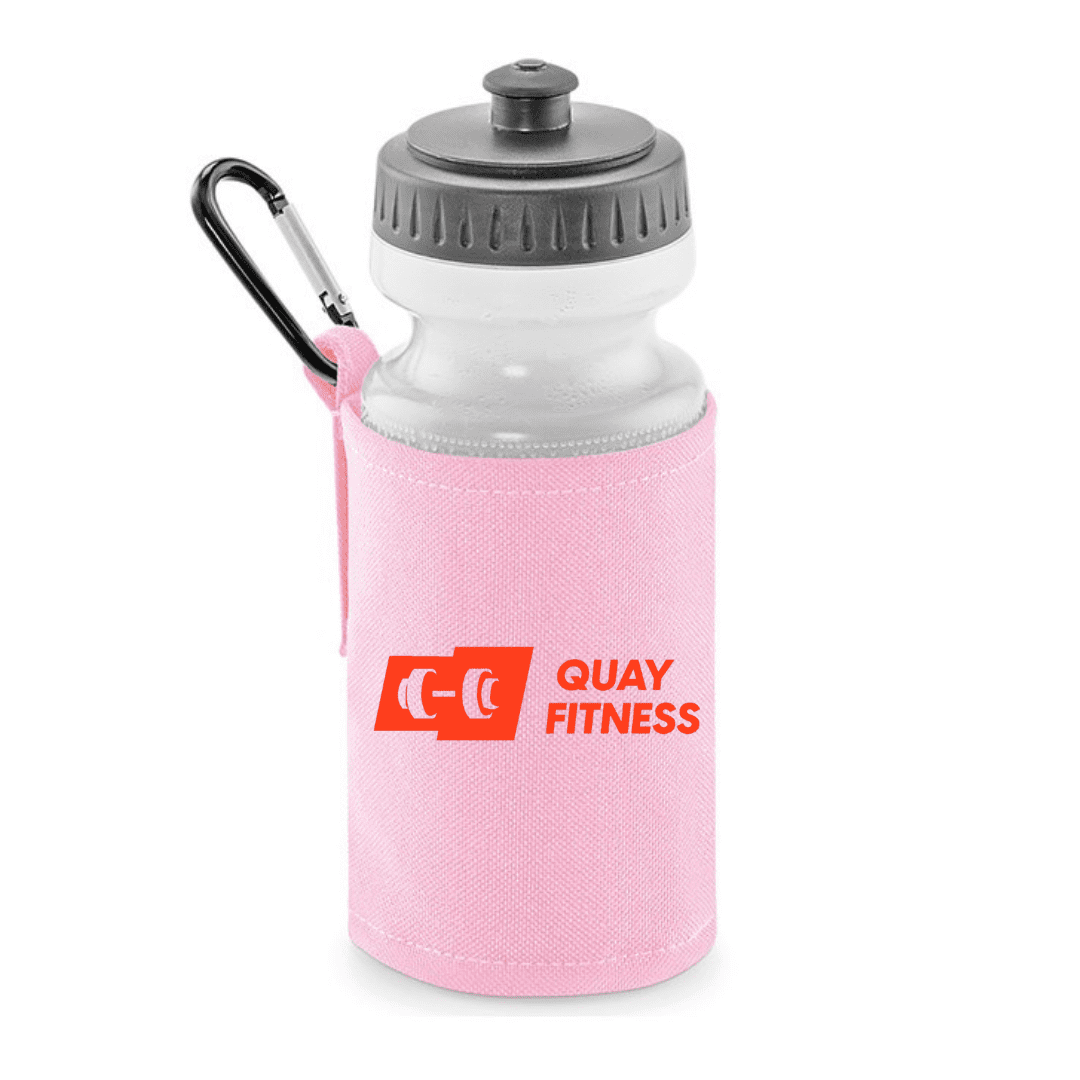 Logo 2 Quay Fitness Waterbottle With Holder (2)
